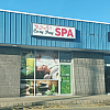 Cozy day spa exterior