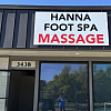 Hanna foot spa exterior
